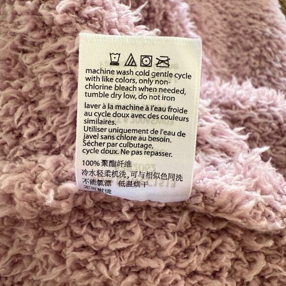 Barefoot Dreams Cozy Chic Cardigan Sweater, Pink, Large - Picture 4 of 5